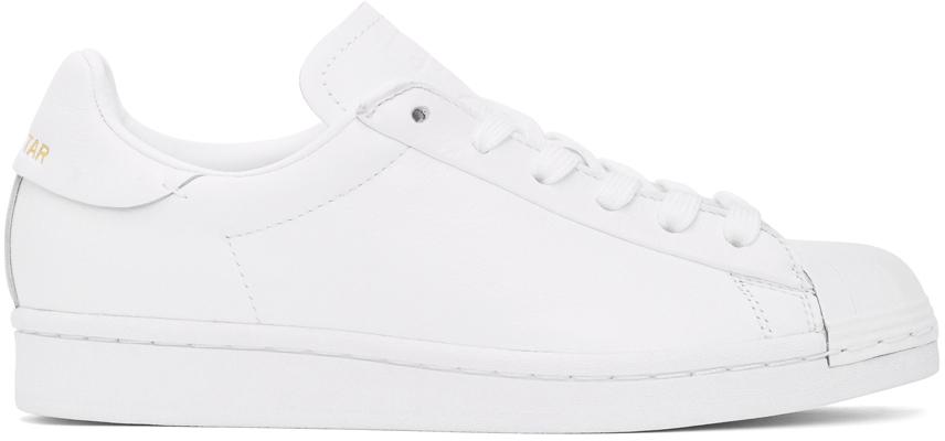 adidas Originals Leather Superstar Pure Lt in White - Save 54% | Lyst