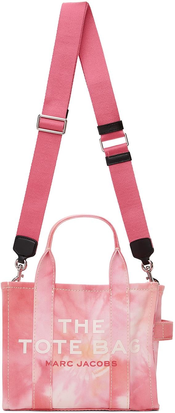 Marc Jacobs 'the Tie-dye Mini Traveler' Tote in Pink