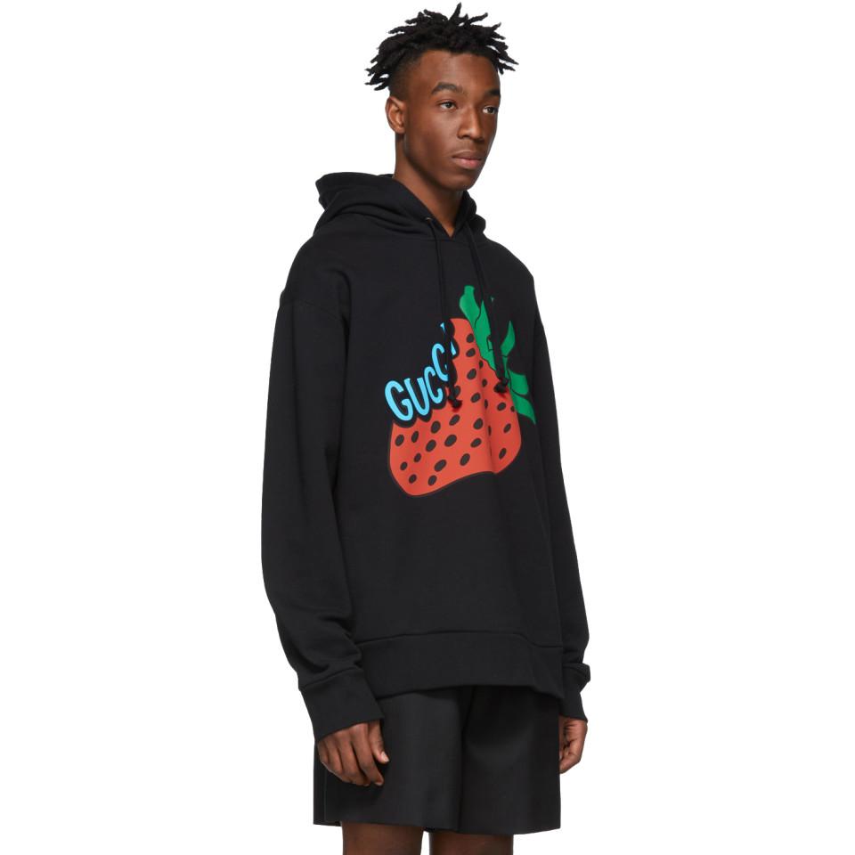gucci strawberry hoodie