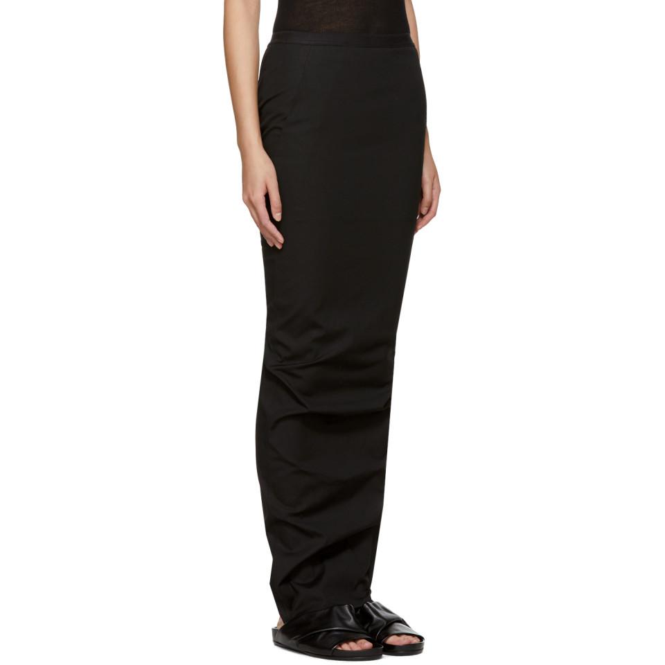 DRKSHDW BY RICK OWENS Soft Pillar Skirt