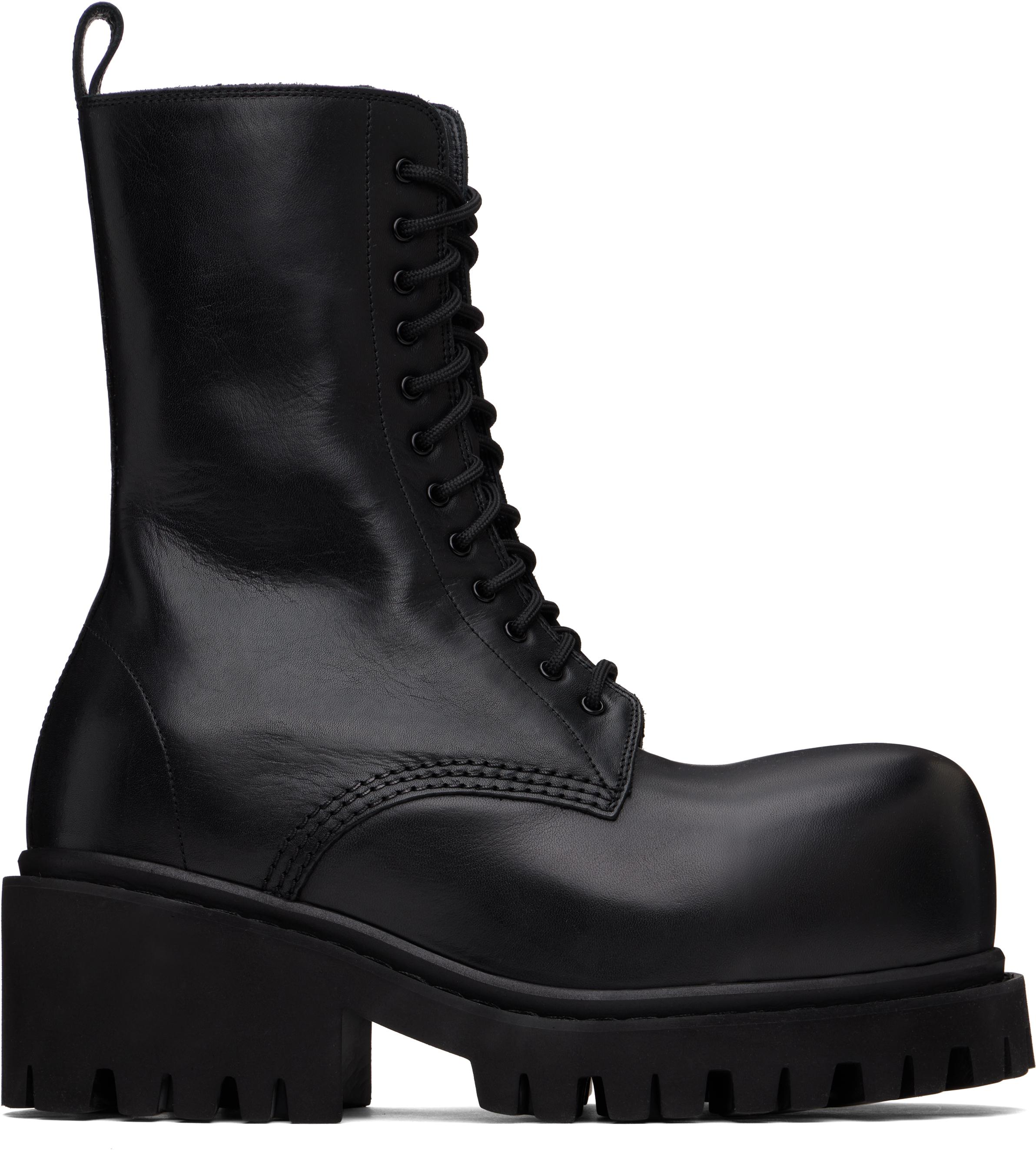 Balenciaga Stomper Boots in Black for Men | Lyst