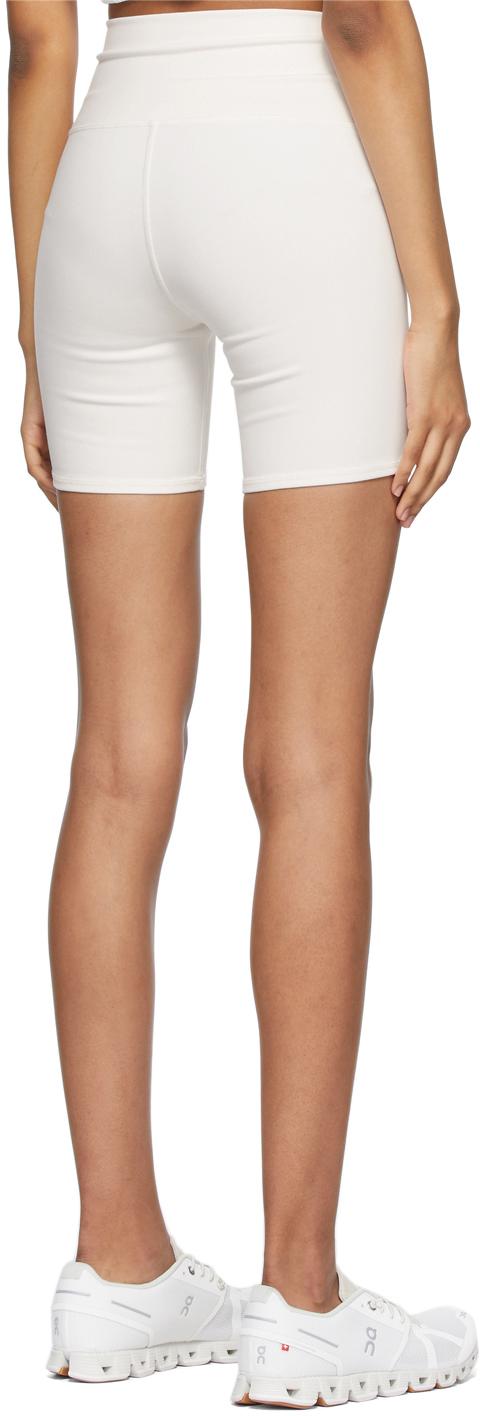 ivory biker shorts