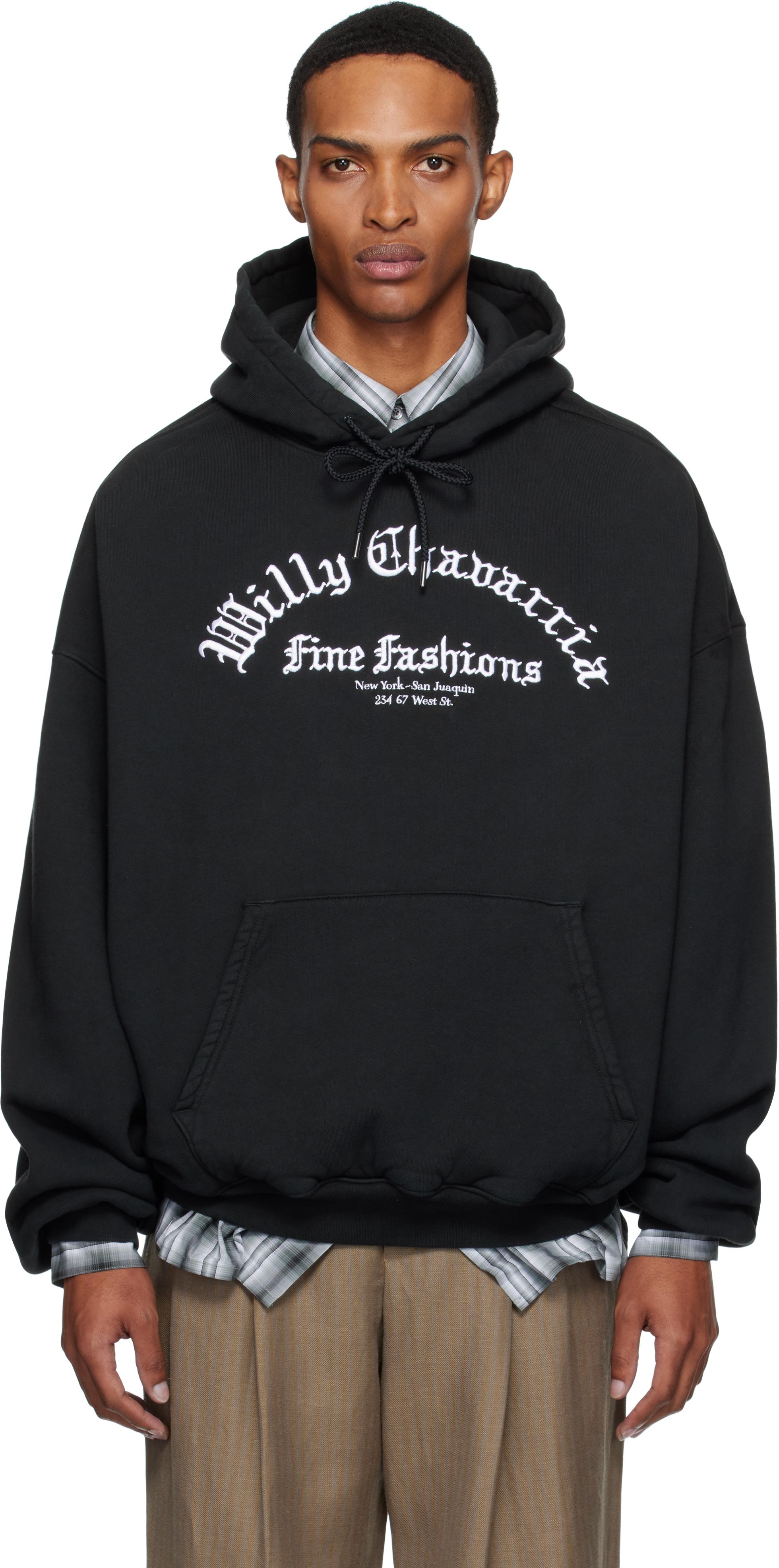 Willy Chavarria Chicano Fleece Crewneck in Off White – SVRN