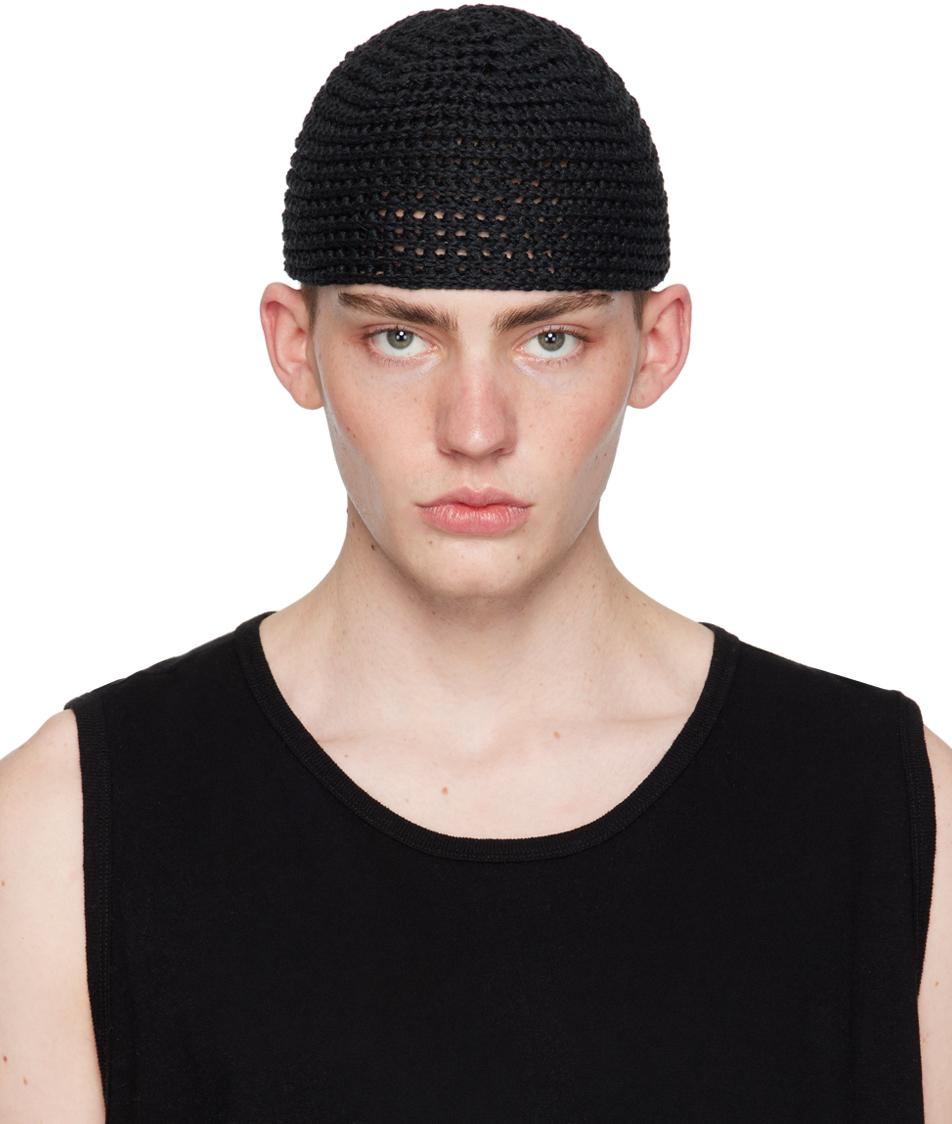 Jan-Jan Van Essche Beanie #7, Black – Glasswing