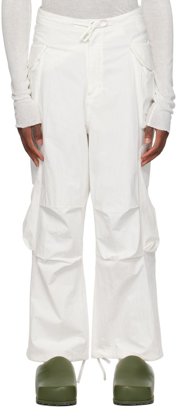 Entire studios White Gocar Cargo Pants for Men | Lyst