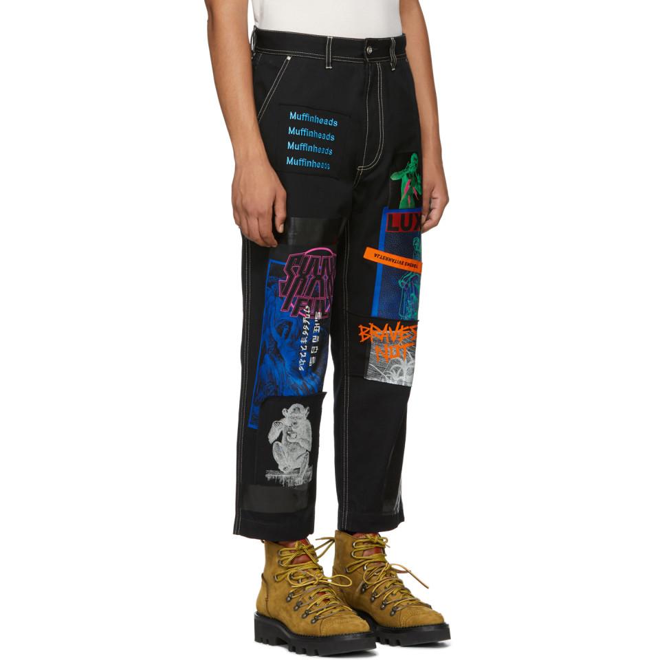 DIESEL Cotton P-frank-patch Pants With 