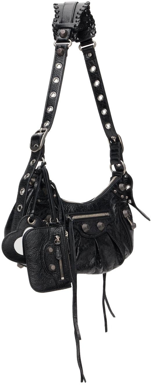 Balenciaga レディース ブラック スモール Le Cagole バッグ 