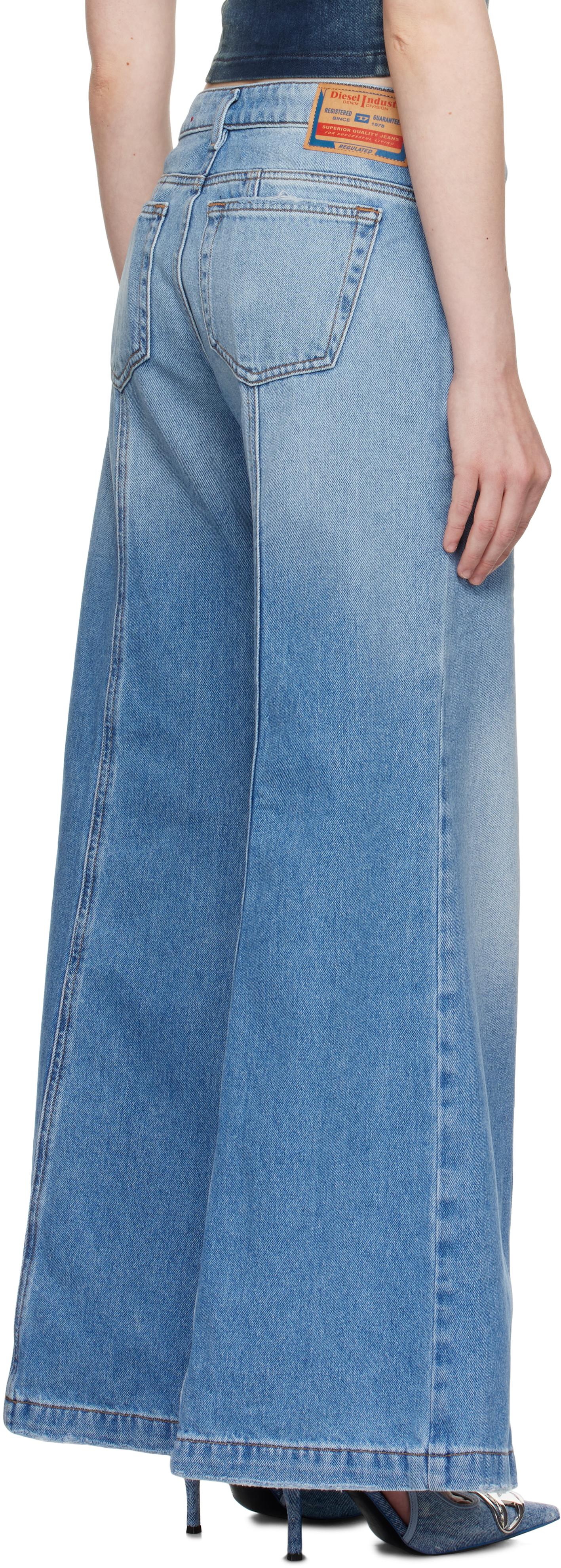 DIESEL D-Akii Jeans in Blue | Lyst DIESEL D-Akii Jeans in Blue | Lyst