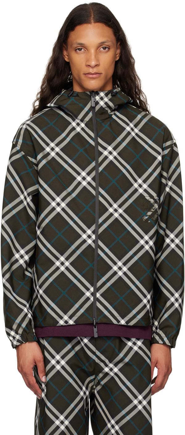 Burberry メンズ ブラック ブラウン リバーシブル ジャケット ジャケット