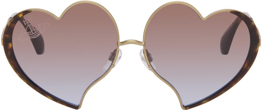 Vivienne Westwood ゴールド&トータスシェル Lovelace