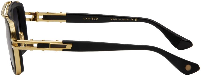 Dita Eyewear メンズ ブラック &ゴールド Lxn-evo サングラス Dita Eyewear メンズ ブラック &ゴールド Lxn-evo サングラス