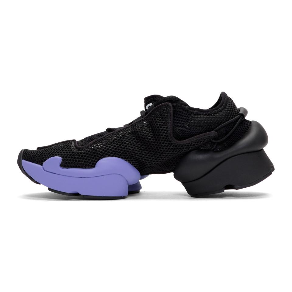 Y-3 Black And Purple Ren Sneakers for Men | Lyst
