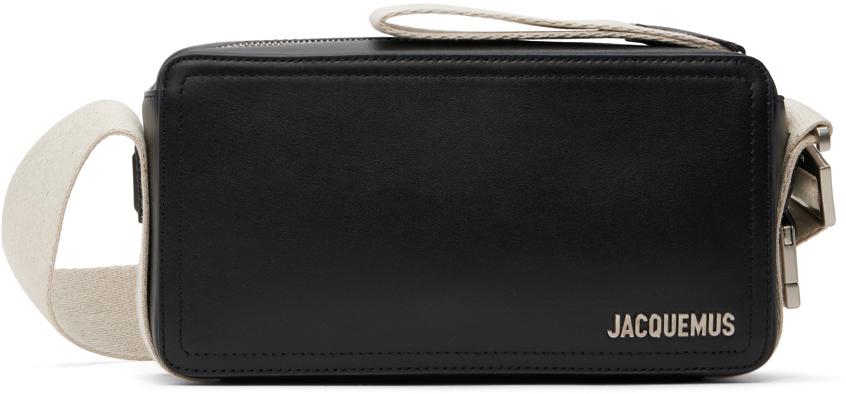 JACQUEMUS ブラックショルダーバッグ