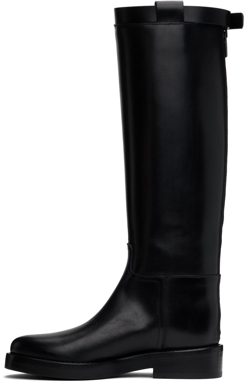 Ann Demeulemeester レディース ブラック Stan ライディング Ann Demeulemeester レディース ブラック Stan ライディング