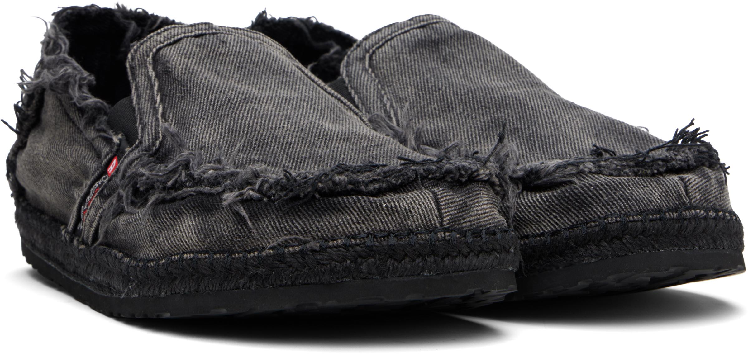 メンズ DIESEL ブラック D-Lukas Esp エスパドリーユ ブラック | Lyst