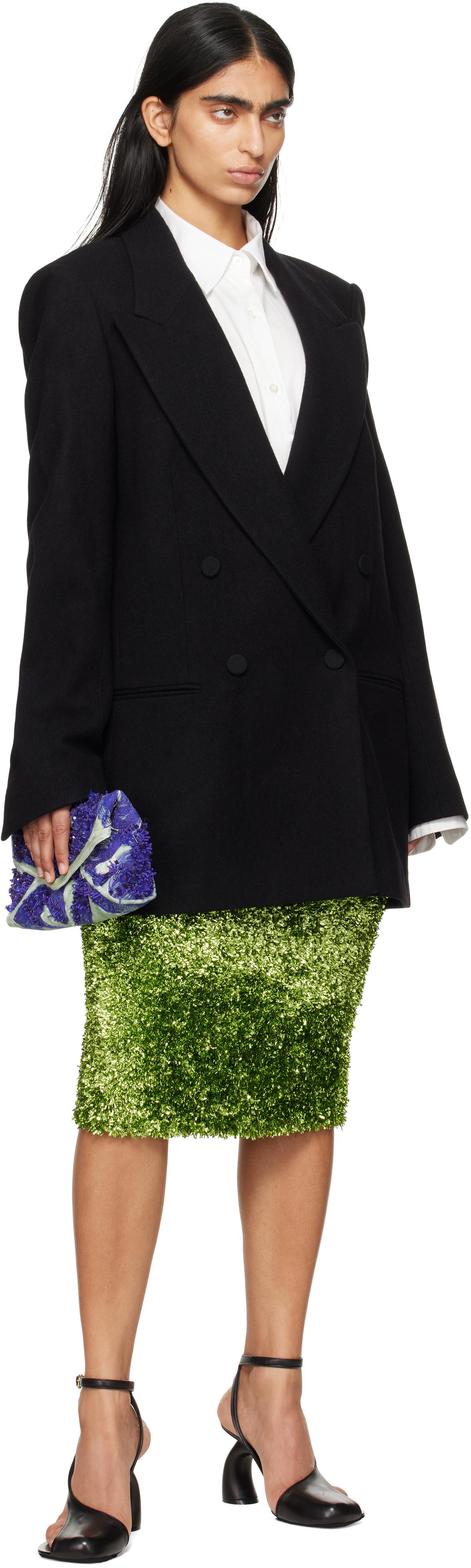 Dries Van Noten レディース ブラック オーバーサイズ テーラード 