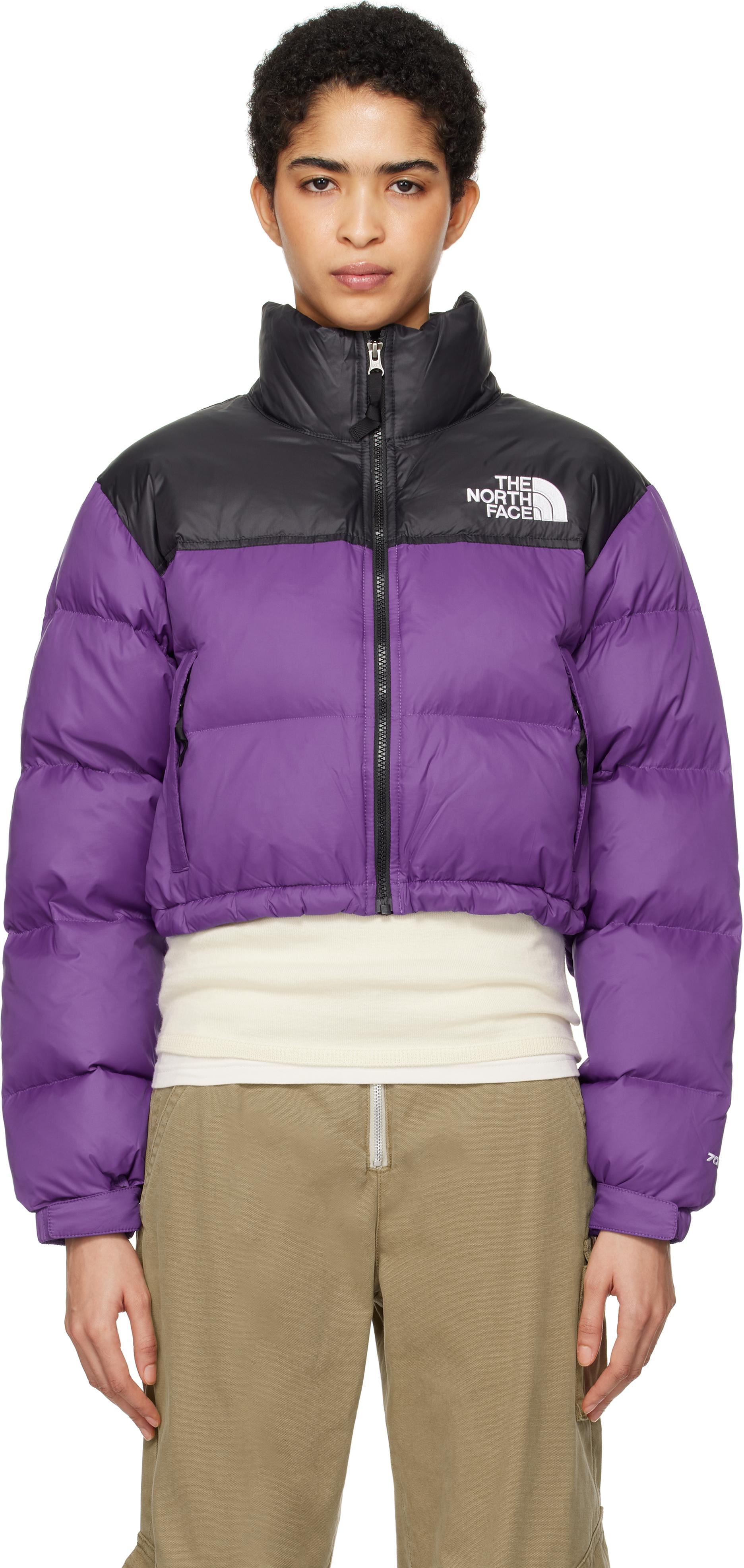 ノースフェイス　ヌプシダウンジャケット　M　パープル THE NORTH FACE ザ・ノース・フェイス ダウンジャケット ベビー