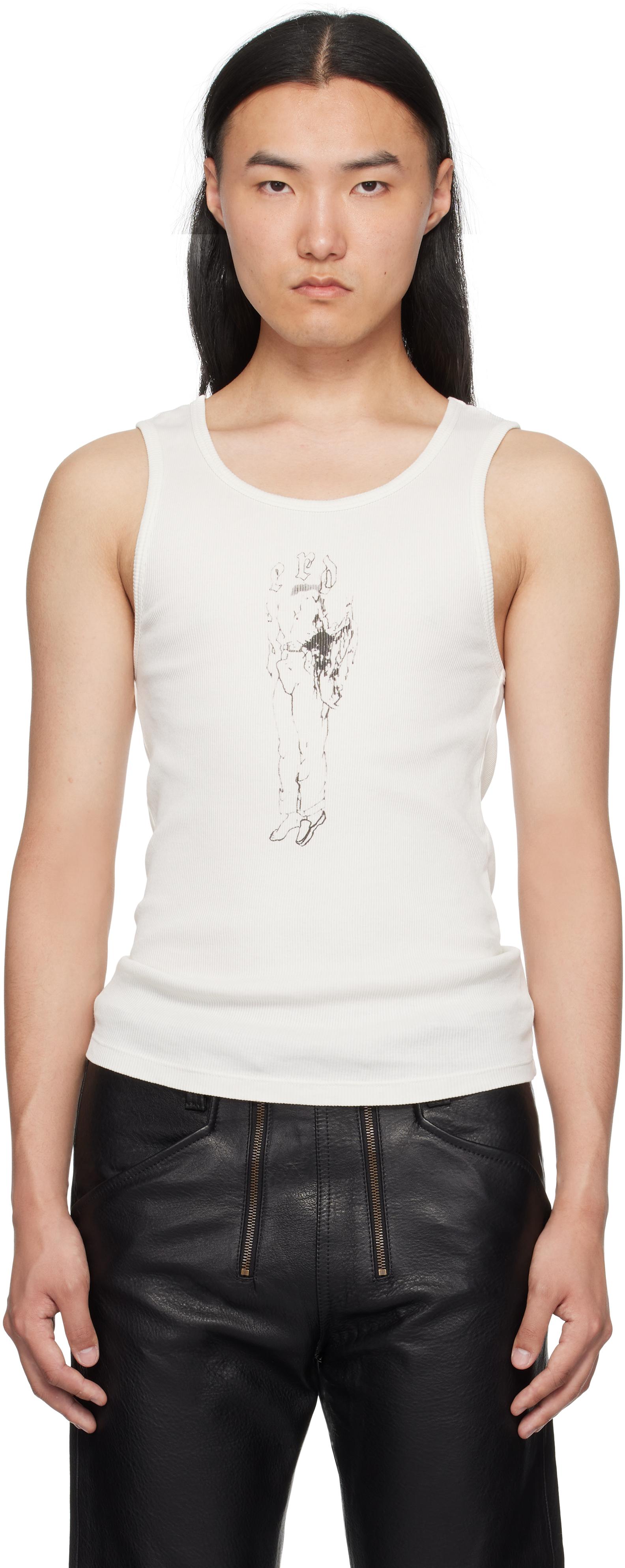 Enfants Riches Deprimes Bad Professor Tank Top in White for Men | Lyst