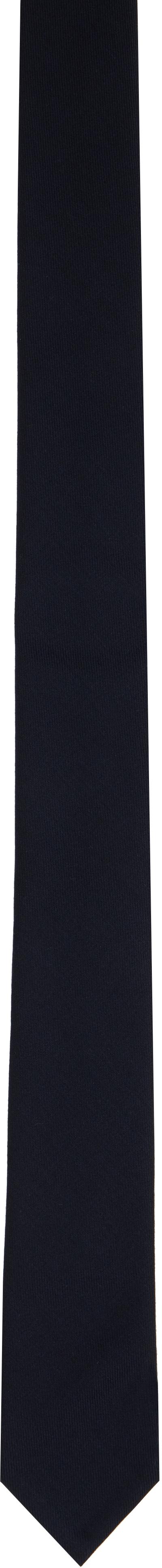 Thom Browne メンズ ブラック Thom E ネイビー 4-bar Classic ネクタイ 