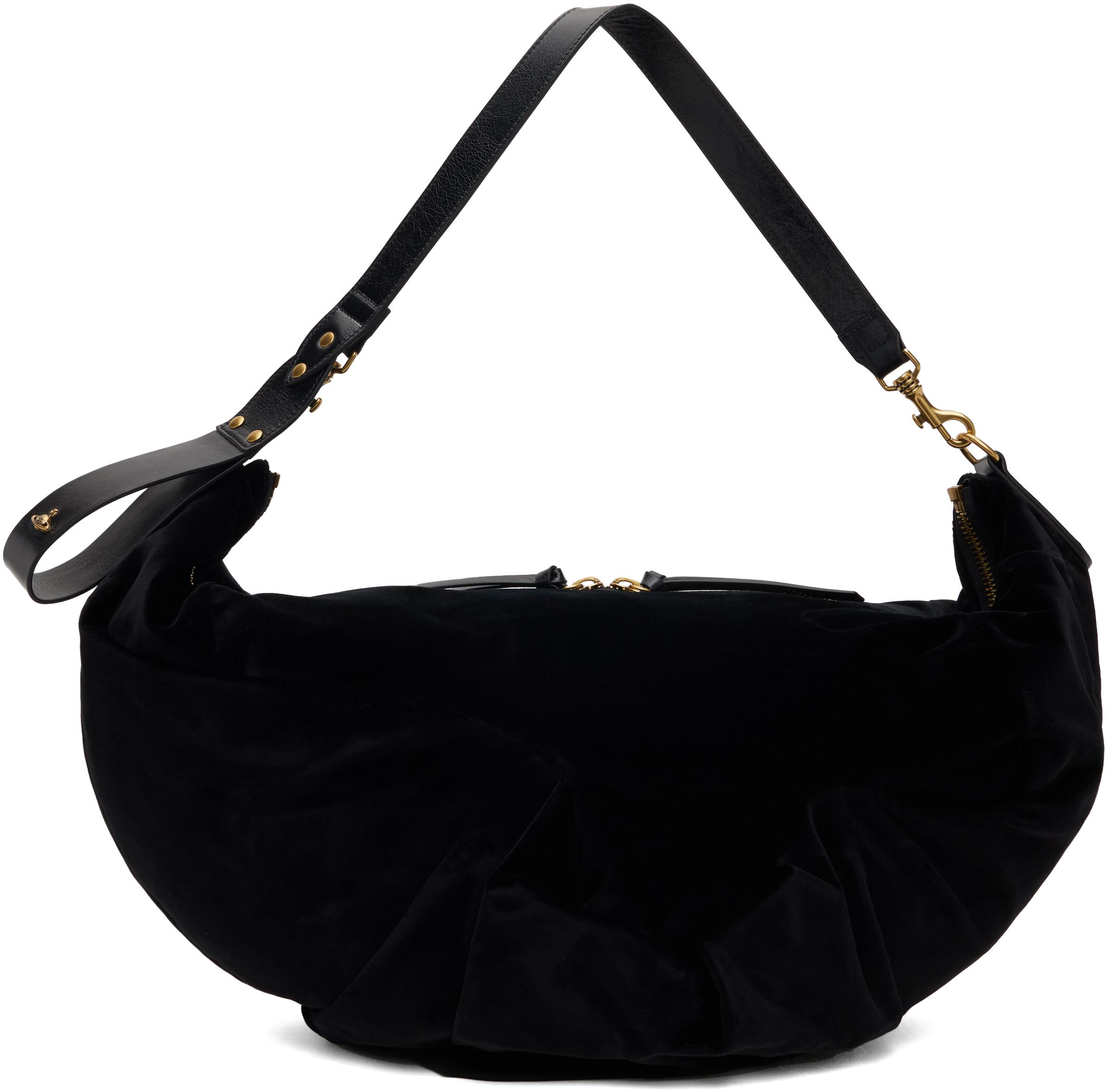 Vivienne Westwood レディース ブラック ラージ Agnes ショルダー 