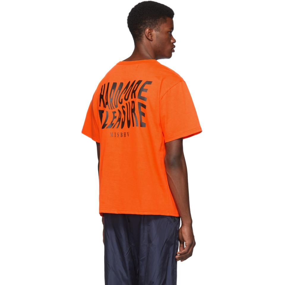 MISBHV Orange Hardcore Pleasure T-shirt for Men | Lyst Canada