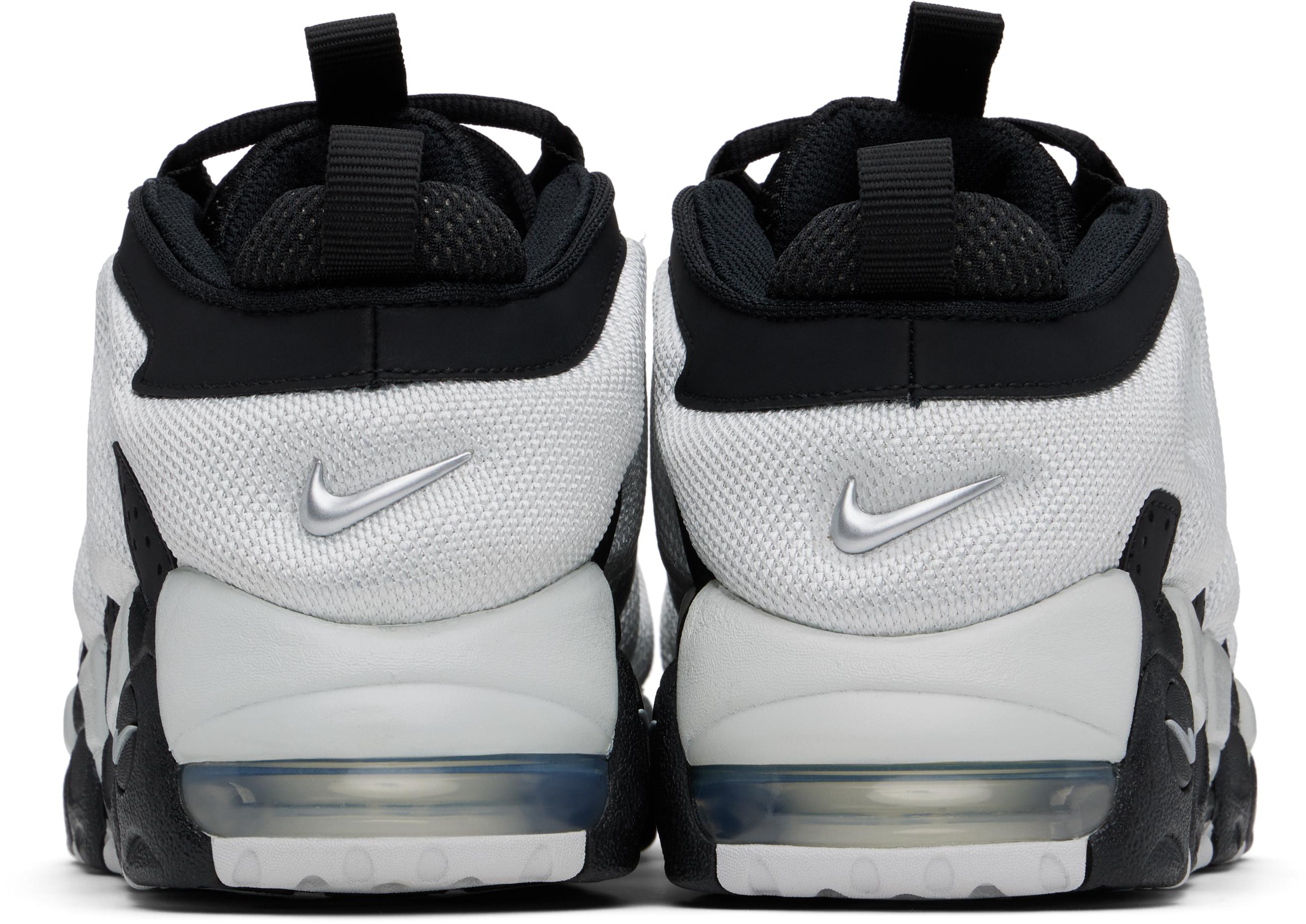 Nike Air More Uptempo Low Sneakers in Black for Men | Lyst