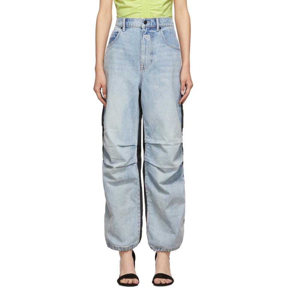 Alexander Wang ブルー And ブラック パック ミックス ハイブリッド
