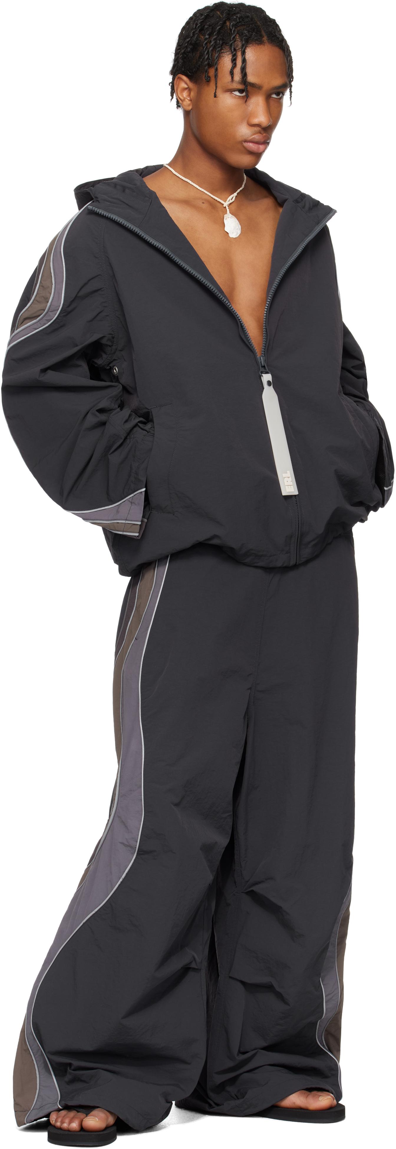 ERL Ufo Track Pants in Black for Men | Lyst