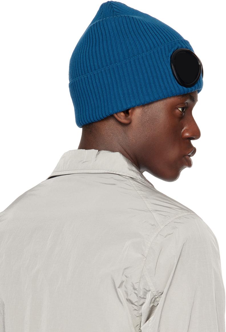 メンズ C.P. Company ブルー goggle ビーニー ホワイト | Lyst