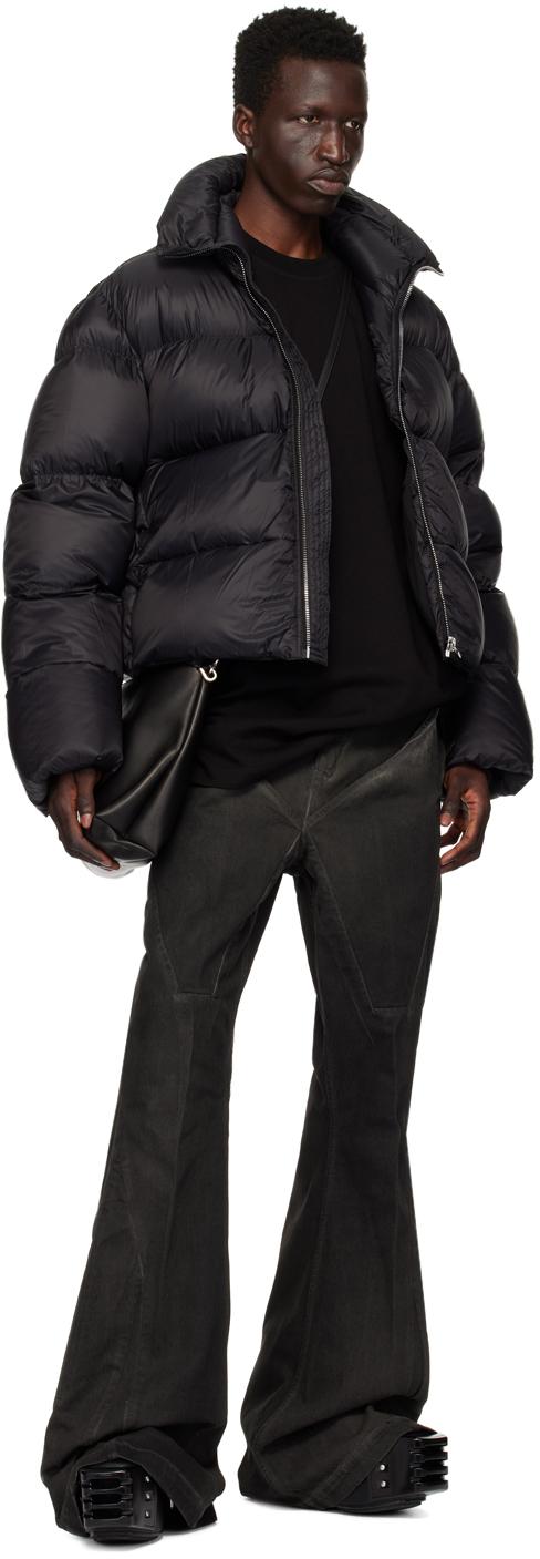 メンズ Rick Owens Porterville ジップアップ ダウンジャケット
