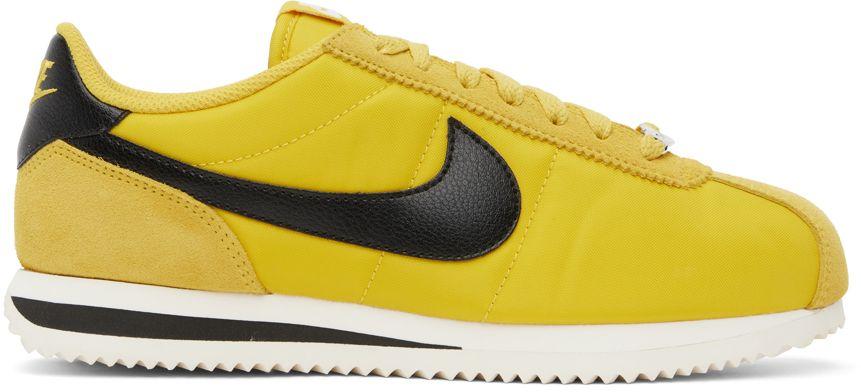 cortez shoes yellow