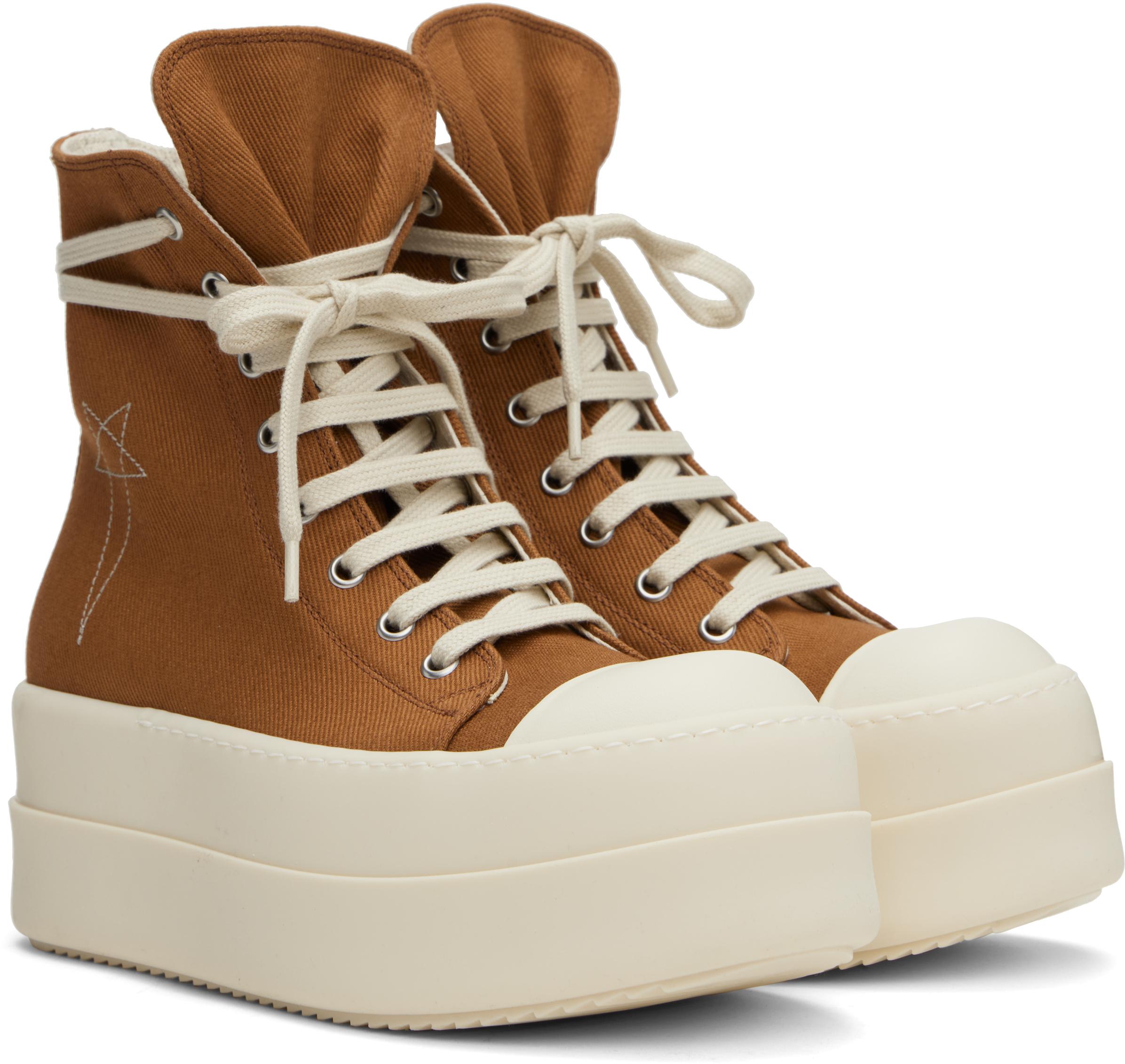 Designer Rick Owens Double Bumper Sneakers for Women - Up to