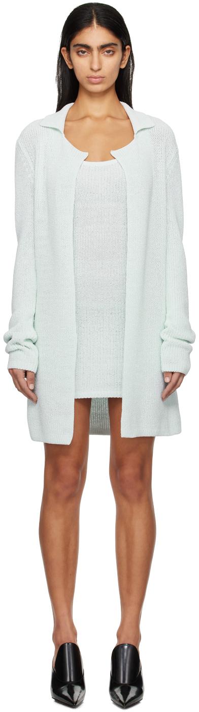Giuseppe Di Morabito plaid-check cropped cardigan - Grey