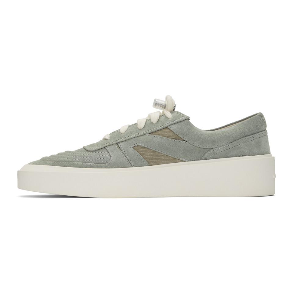 Fear Of God Suede Green Strapless Skate Low Sneakers for Men - Lyst