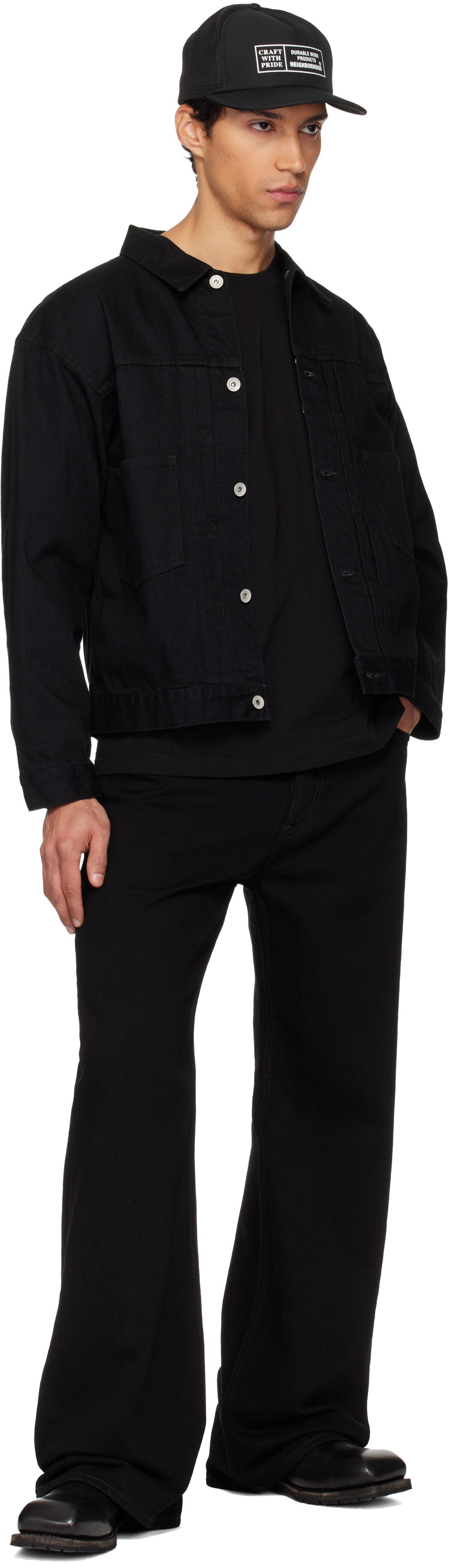 Neighborhood Bw Type-2 Denim Jacket in Black for Men | Lyst