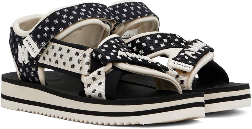 【AMIRI】男性 MA PAISLEY SANDAL サンダル AMFOSD1002-069 Amiri Off- 'Ma' Paisley Sandals in Black for Men | Lyst