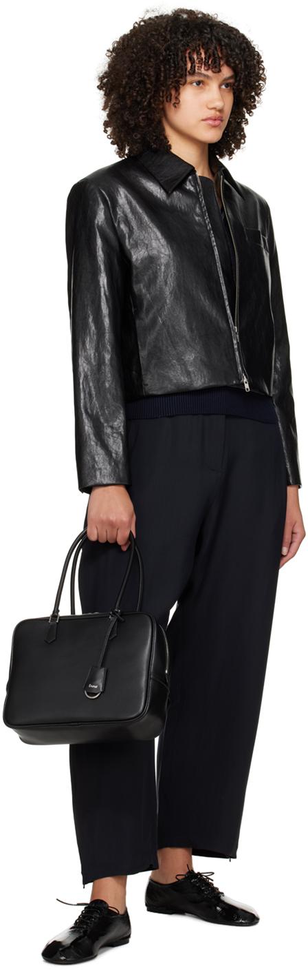 DUNST Classic 28 Leather Bag in Black | Lyst