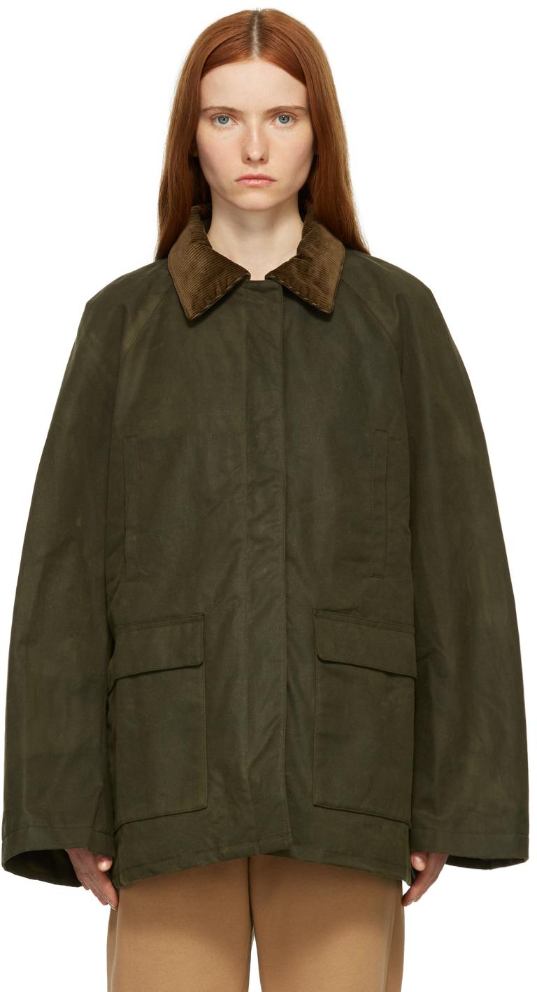 Totême Cotton Green Country Jacket | Lyst Canada