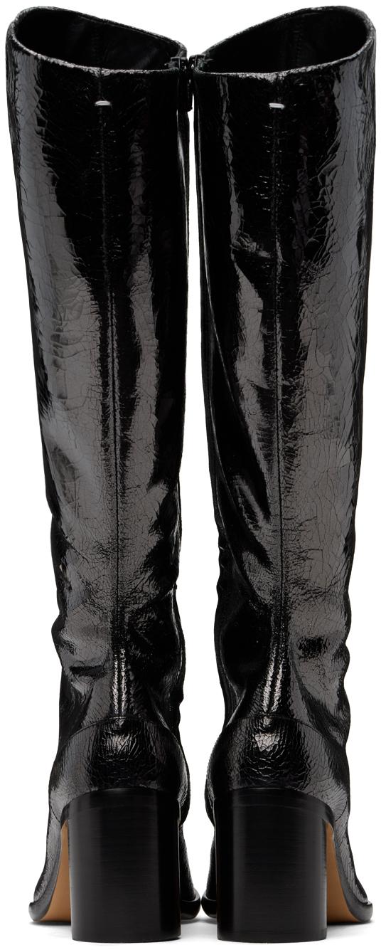Maison Margiela レディース ブラック Tabi Broken Mirror ロング 