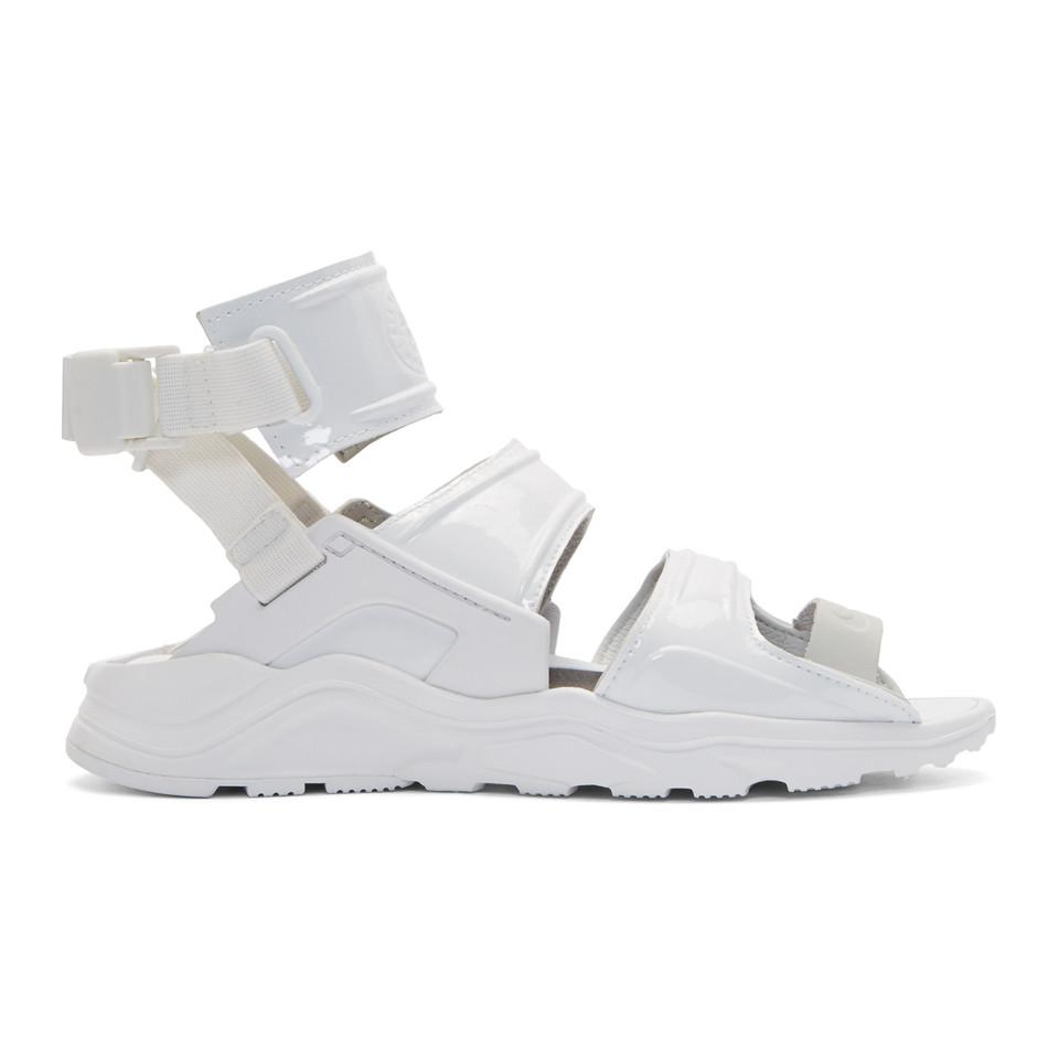 Sandales blanches Air Huarache Gladiator Nike en coloris Blanc | Lyst
