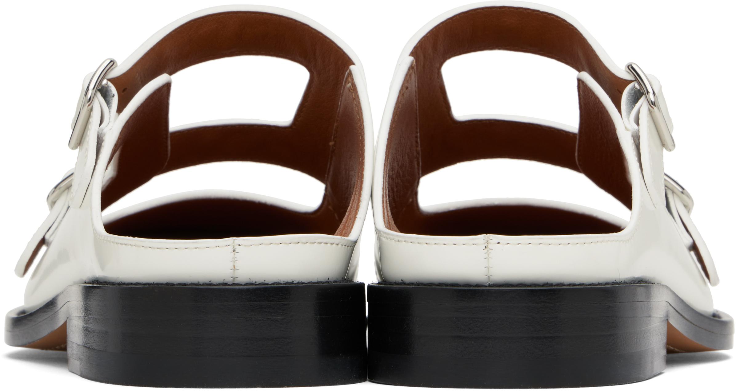 【関税込み】Marni ホワイト Bambi 3.0 ダブルバックル ミュール Marni ホワイト Bambi 3.0 ダブルバックル ミュール ブラック | Lyst