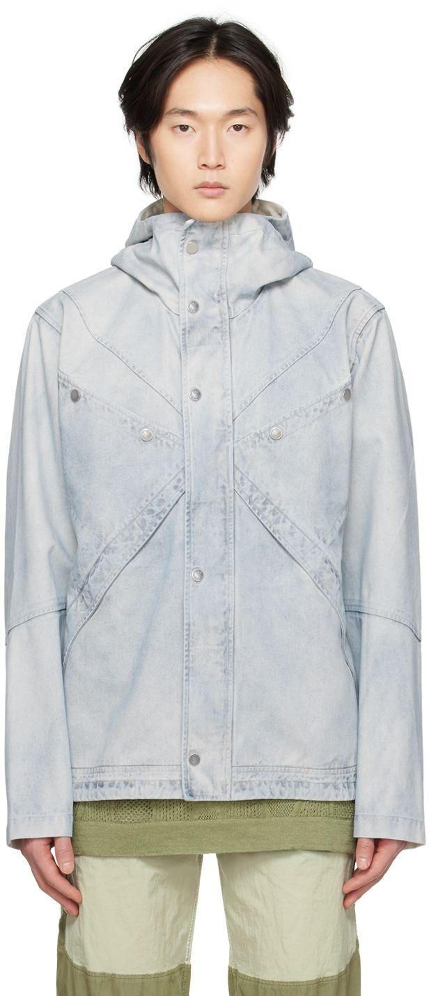 RANRA Blue Lod Denim Jacket in Black for Men | Lyst
