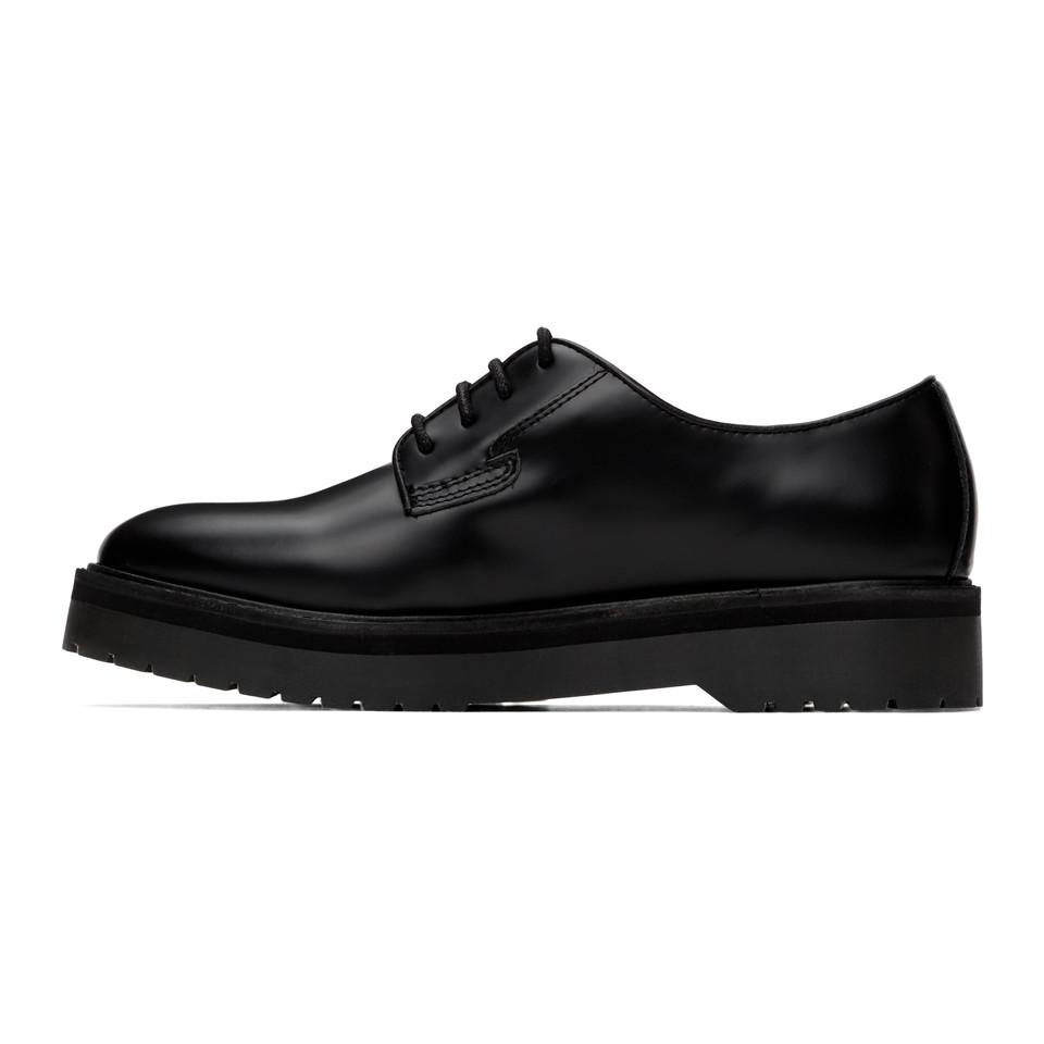 Saturdays NYC Black Ali Abrasivato Derbys for Men Lyst