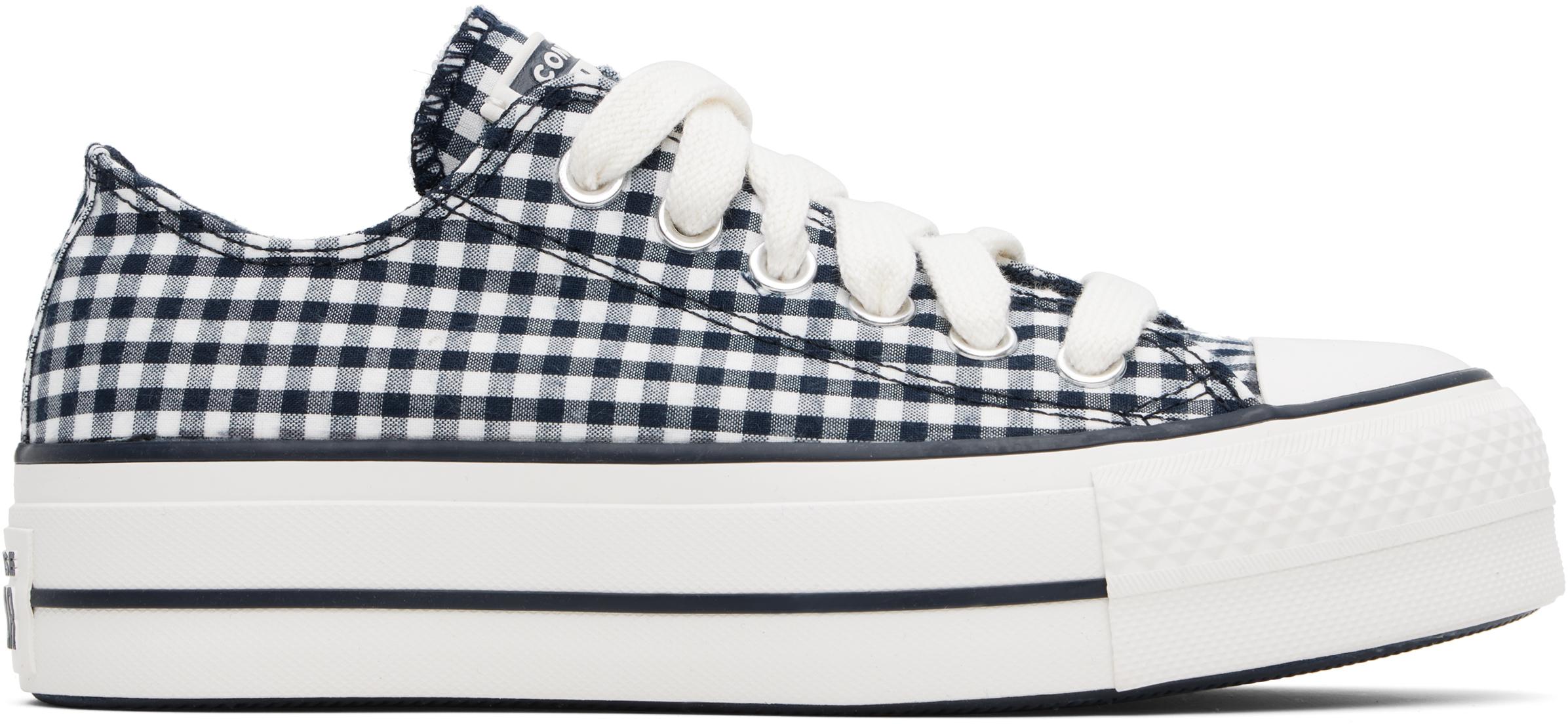 Converse Chuck Taylor All Star Gingham Sneakers in Black Lyst UK