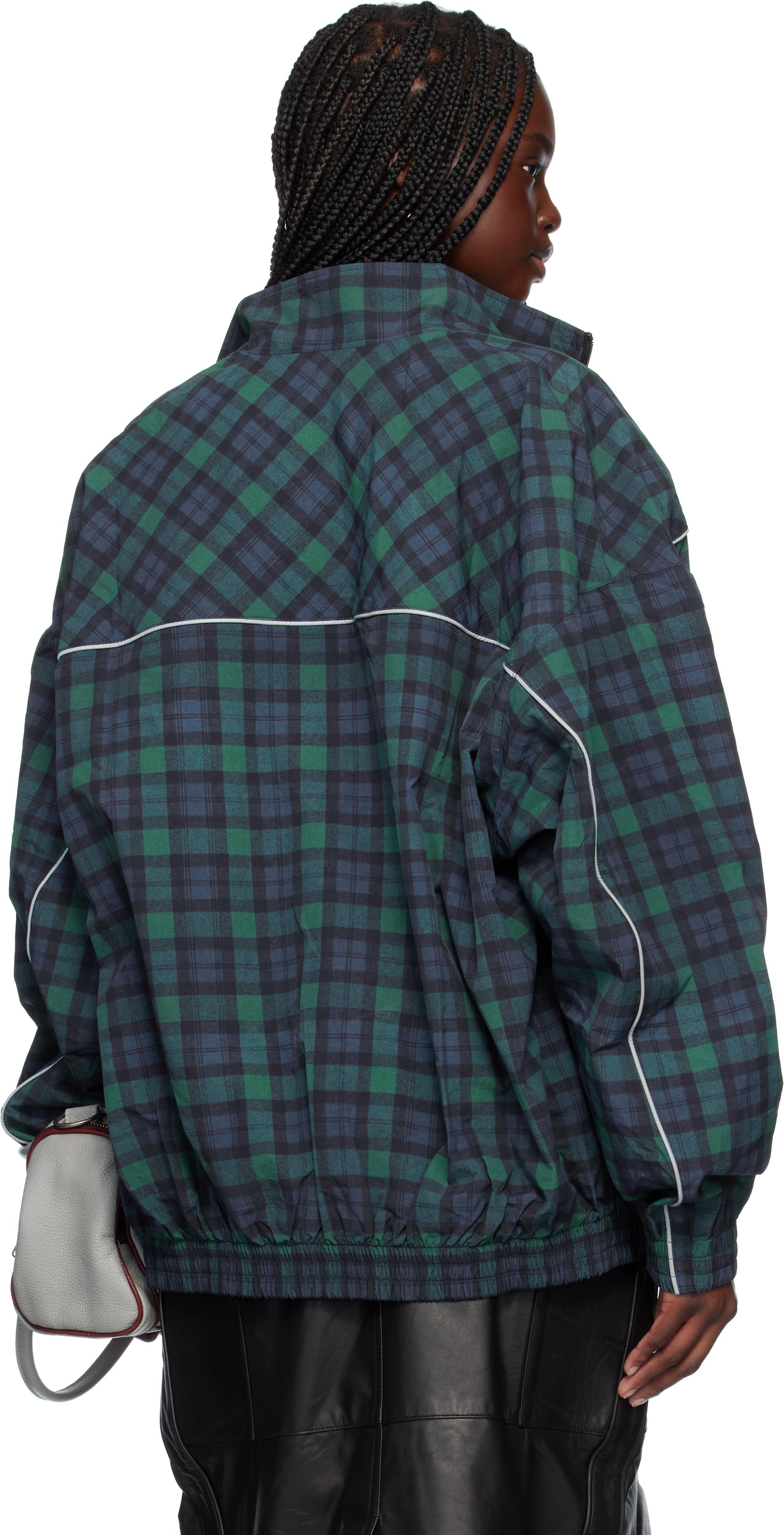 Martine Rose Oversized Track Jacket in Blue | Lyst