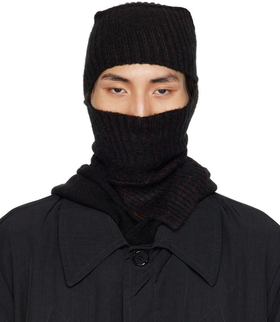 ニットキャップ・ビーニー MM6 Maison Margiela Distressed wool balaclava Mm6 maison margiela Distressed wool balaclava available on