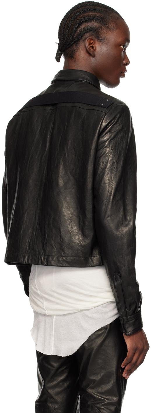 Rick Owens メンズ ブラック Porterville Alice Strobe レザー Rick Owens メンズ ブラック Porterville Alice Strobe レザー