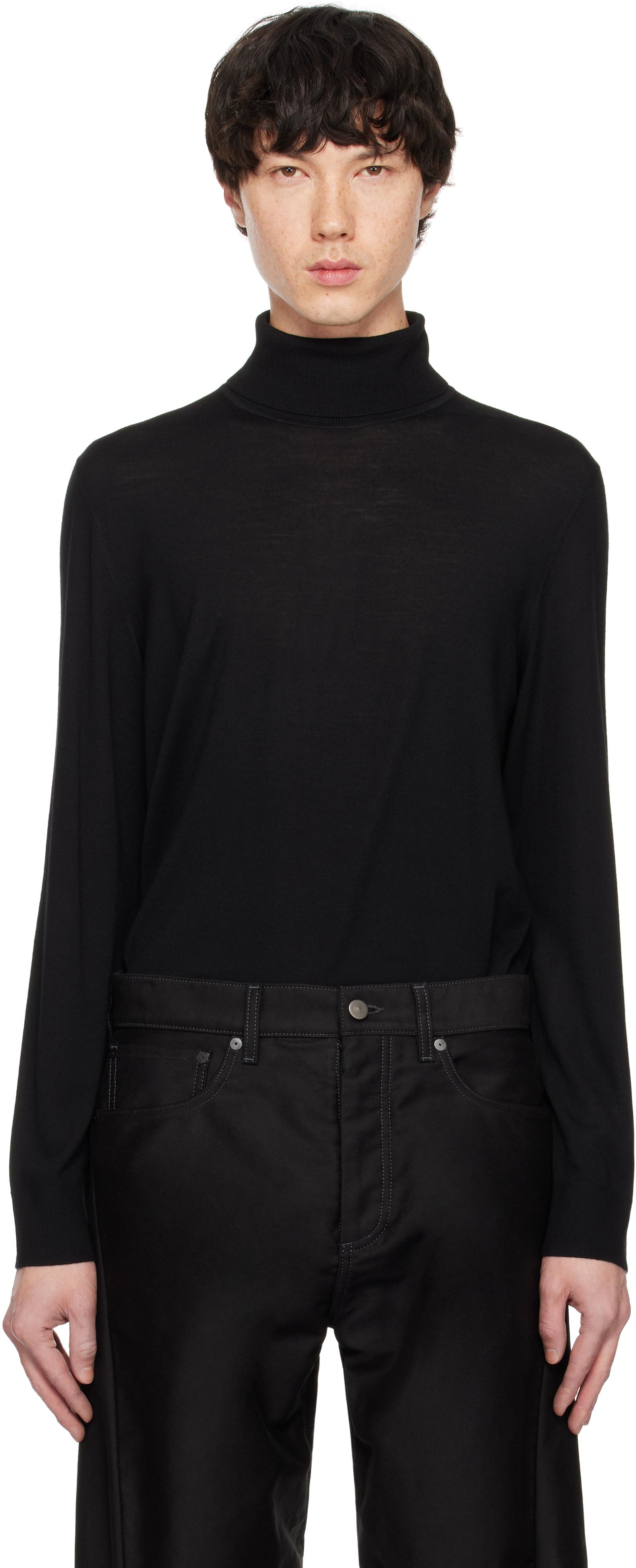 Theory タートルネックウールニット