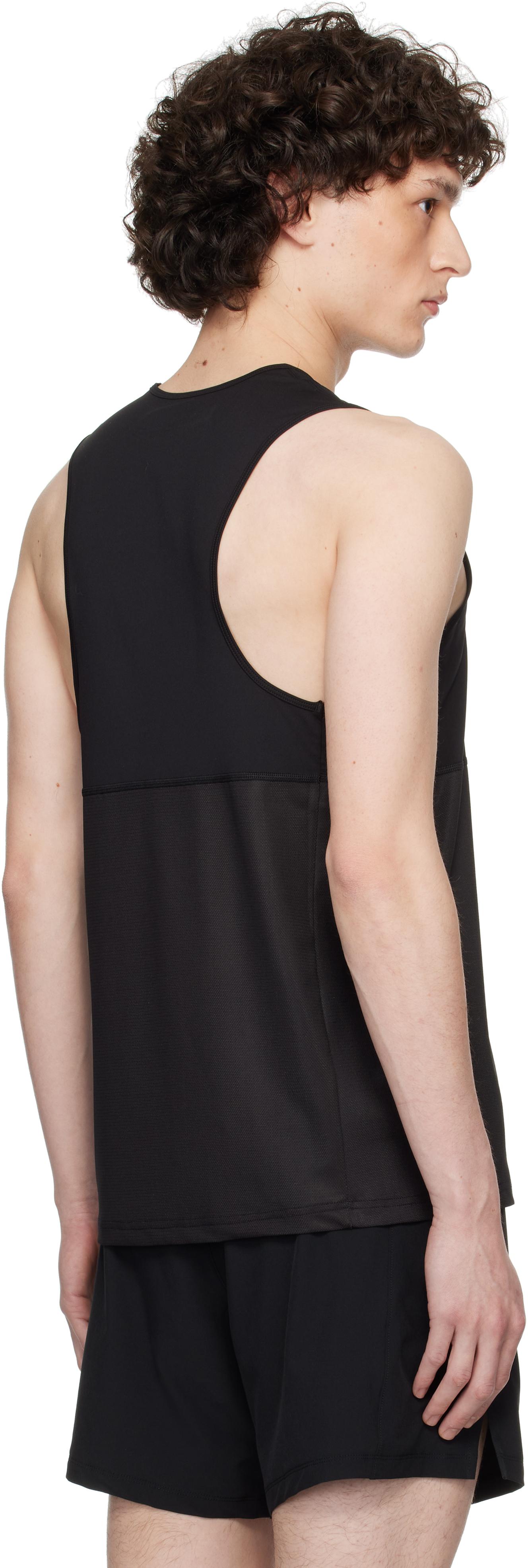 District Vision Panelled Mesh Singlet Tank Top in Black for Men | Lyst