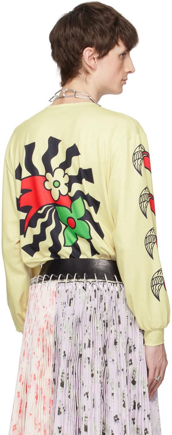 Chopova Lowena Off-white Lady In Love Long Sleeve T-shirt